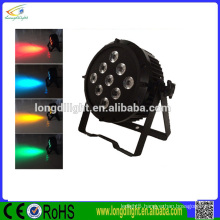 China New LED Par 64 9leds 10w RGBW 4 in 1 dmx stage mini par light